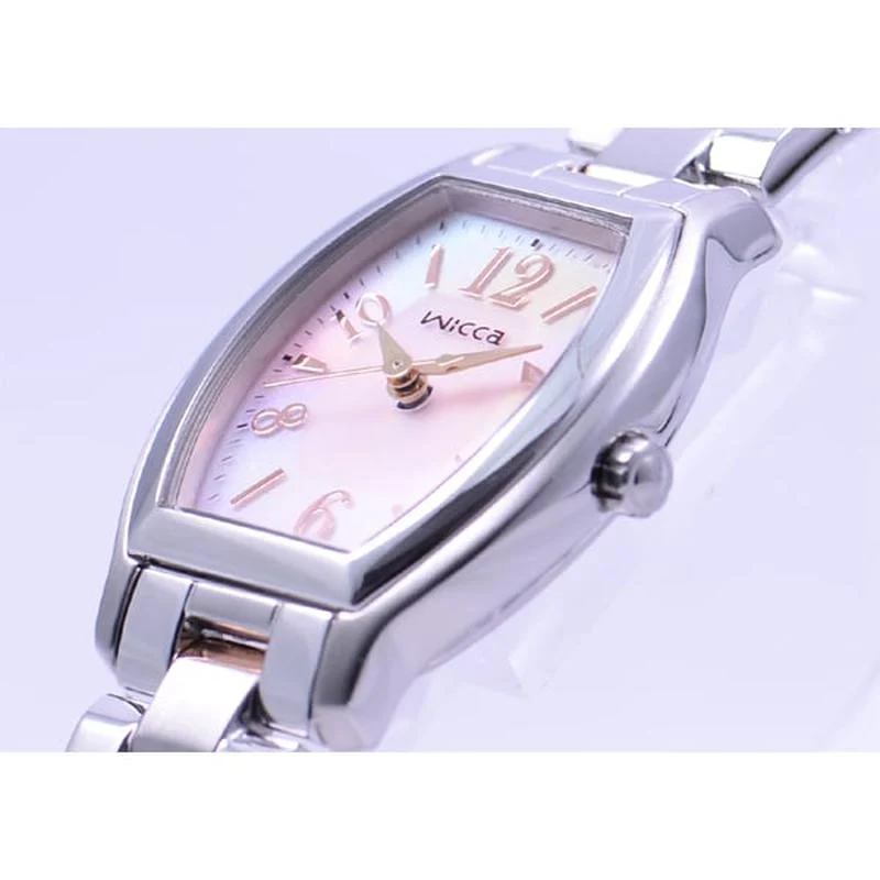 Citizen Women's Wicca Solar Tech Standard Tonneau Watch KH8-730-93 - Image 2