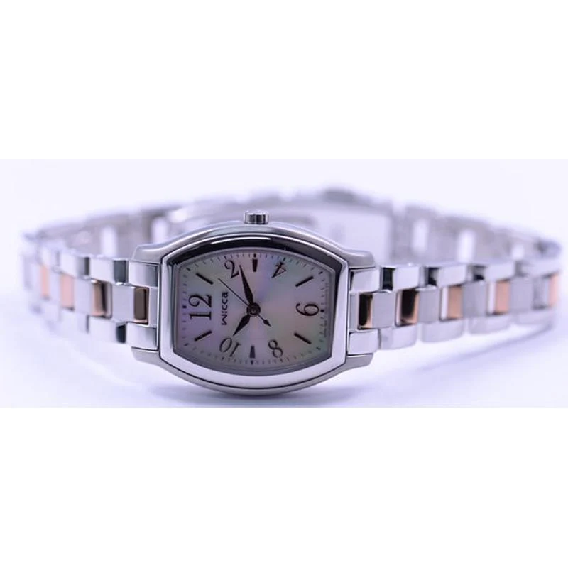Citizen Women's Wicca Solar Tech Standard Tonneau Watch KH8-730-93 - Image 3