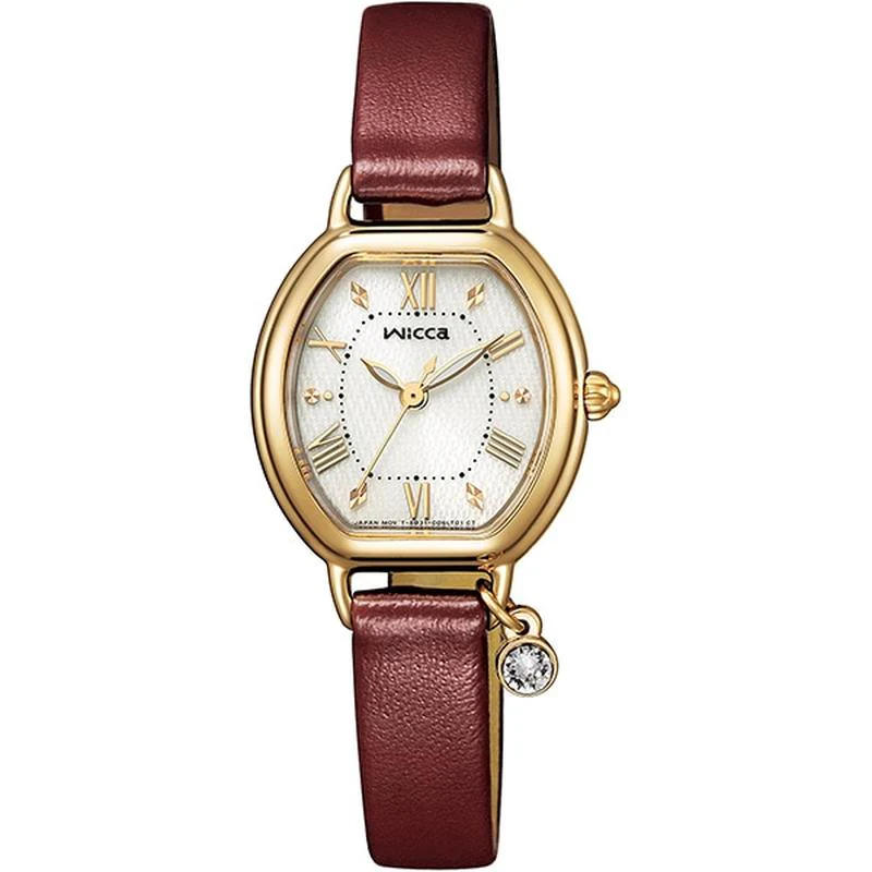 Citizen Women's Wicca Solar Tech Watch with Ear Cuff Set Limited Edition KP2-523-92
