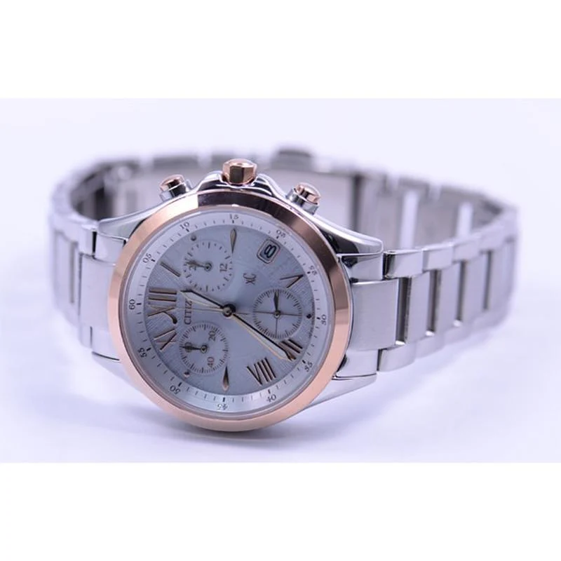 Citizen Women's xC Cross-Sea Eco-Drive Chronograph Watch FB1404-51A - Image 3