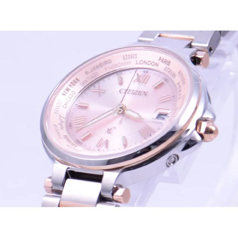 Citizen Women's xC Eco-Drive Multi-Station Radio-Controlled Watch, Happy Flight Series EC1014-65W - Image 2