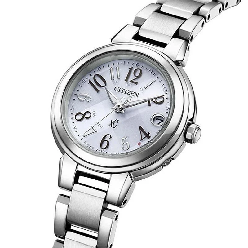 Citizen Women's xC Eco-Drive Radio-Controlled Watch - Stainless Steel Line Happy Flight Series ES9430-54B - Image 4