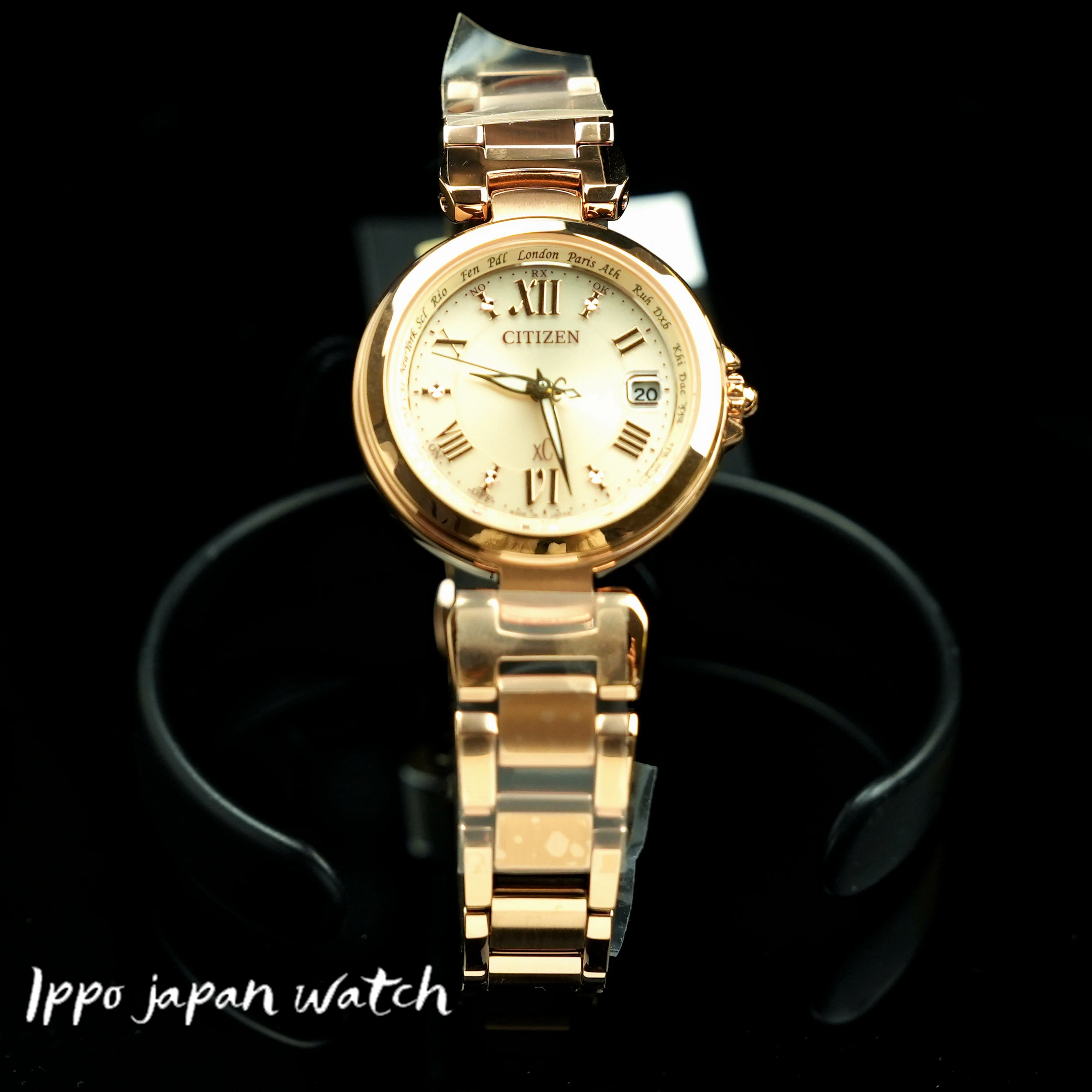 Citizen Women's Watch xC HAPPY FLIGHT Eco-Drive Solar EC1032-54X