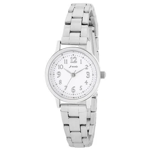 CL73S Fashion Watch 10 ATM Water Resistant Metal Strap Silver Stylish Durable Elegant