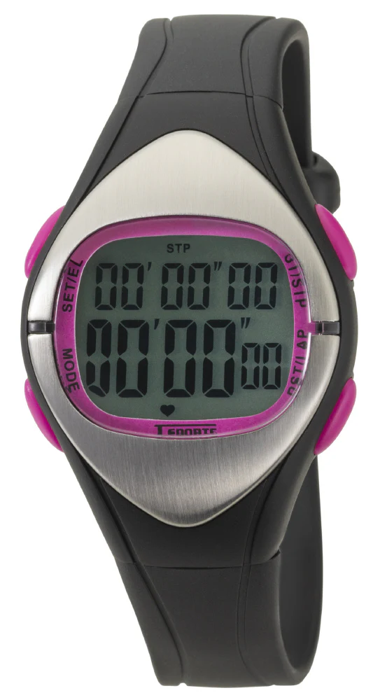 CLEVER IBTSD012PK Heart Rate Monitor in Pink with Accurate Tracking, Waterproof Design, and Long Battery Life for Fitness Enthusiasts