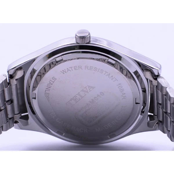 CLEVER TE AM010 BKS Stylish Men's Watch with Durable Stainless Steel, Water Resistant Design, Elegant Black Dial and Comfortable Leather Band - Image 4