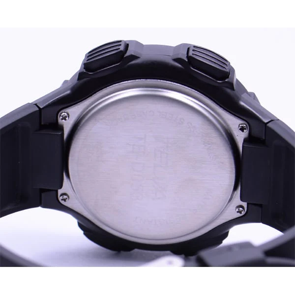 CLEVER TE D053 BK Stylish Digital Watch with Waterproof Design, LED Backlight, Alarm Function, and Sleek Black Finish - Image 4