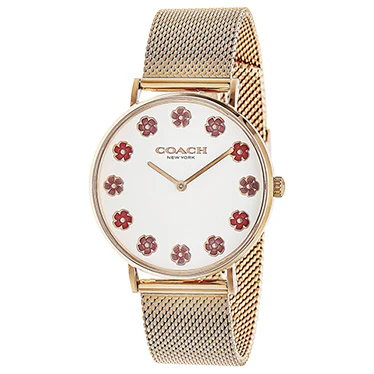COACH 14504101 Perry White 2 Year Warranty Stylish Design Durable Material Perfect for Everyday Use