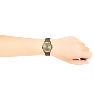 COACH 14504111 36mm Greyson Gold Stainless Steel Water Resistant Elegant Design 5-Year Warranty - Image 6