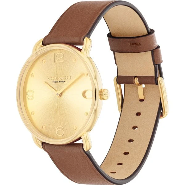 COACH 14504201 COACH ELLIOT 2-Year Warranty [Parallel Import] Brown Belt - Stylish & Durable Accessory - Image 4