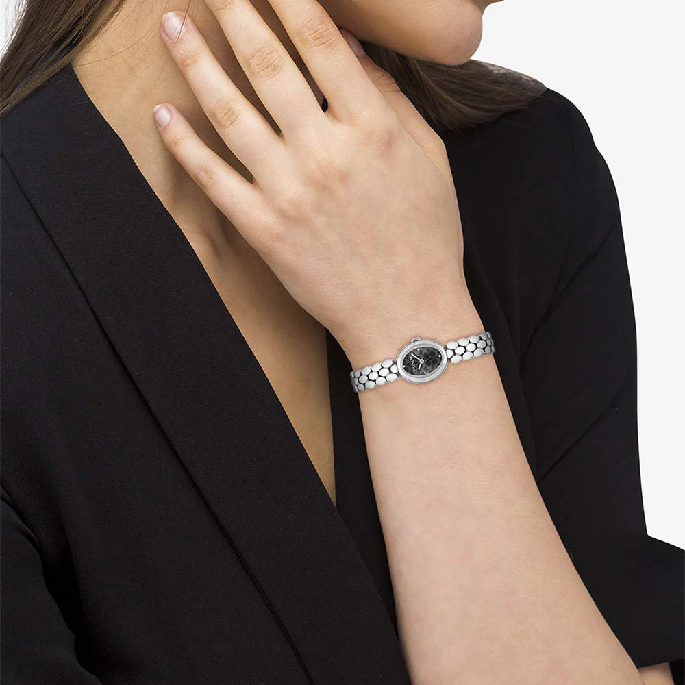 COACH 14504420 Elegant Black Design 22.5mm x 27.5mm 5-Year Warranty Stylish Women's Watch - Image 3