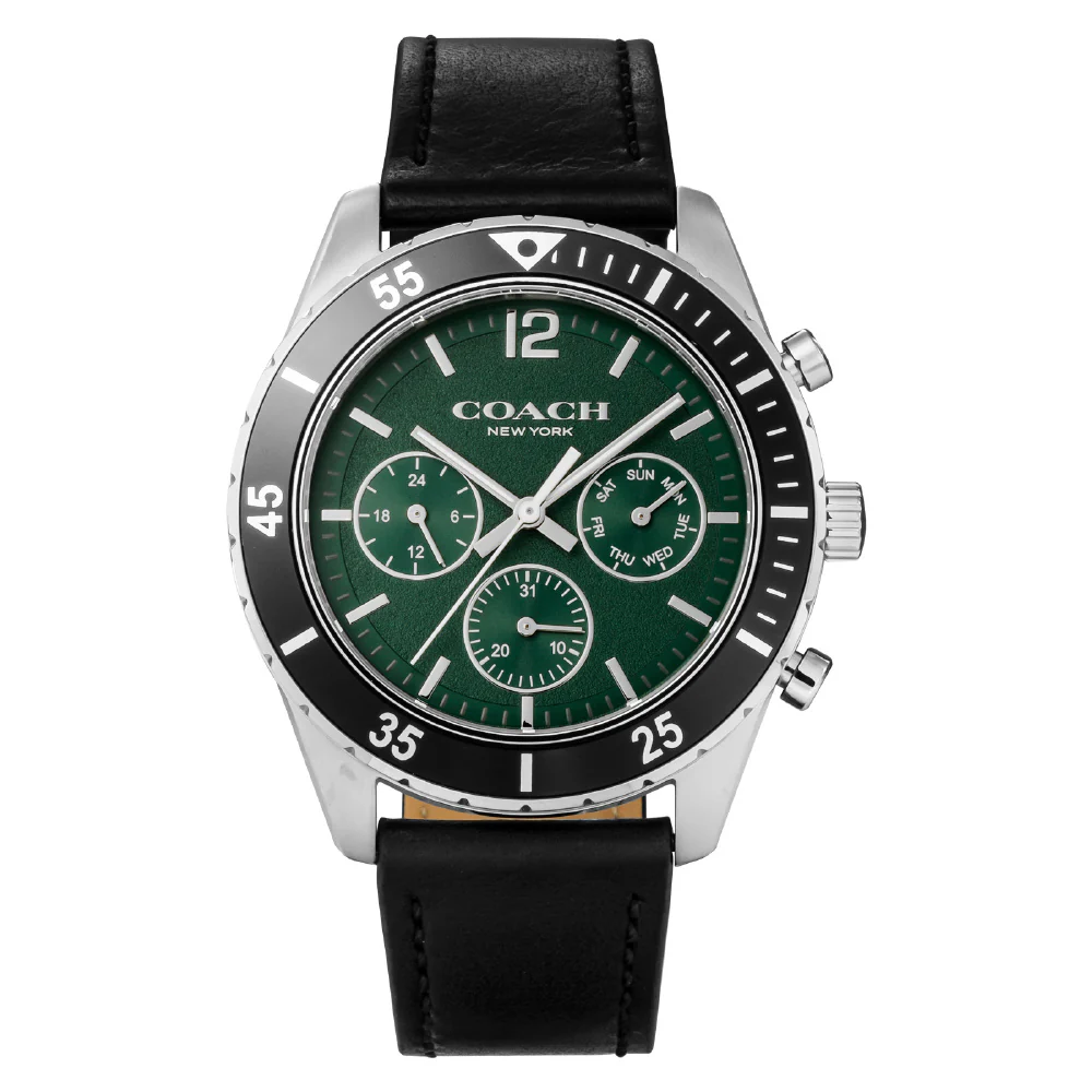 COACH 14602674 CHARLES 2-Year Warranty Green [Parallel Import]