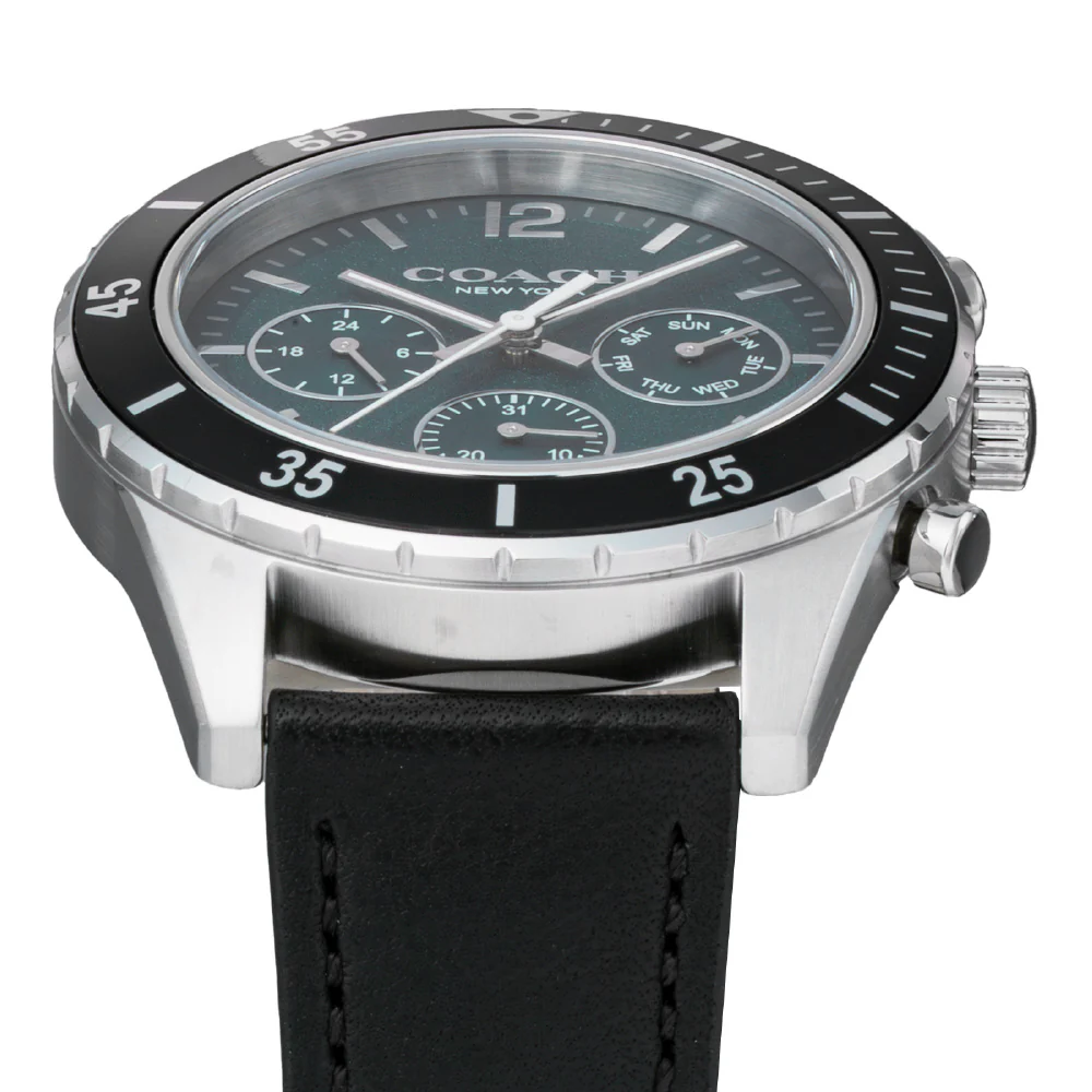 COACH 14602674 CHARLES 2-Year Warranty Green [Parallel Import] - Image 3