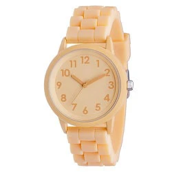 CREPHA B-NB-AL271-OR Analog Watch with Silicone Band Stylish Orange Color Water Resistant Lightweight Design - Image 3