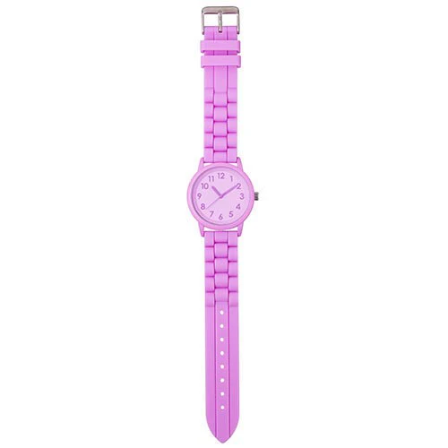 CREPHA B-NB-AL271-PU Analog Watch Silicone Band Purple Stylish Design Water Resistant Lightweight