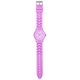 CREPHA B-NB-AL271-PU Analog Watch Silicone Band Purple Stylish Design Water Resistant Lightweight - Image 2