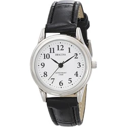 CREPHA DC-AL360-WTS Japanese Movement Elegant Design Water Resistant Stylish Leather Strap - Image 3