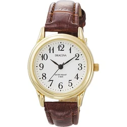 CREPHA DC-AL361-WTG Japanese Movement Elegant Design Water-Resistant Stainless Steel Classic Style - Image 3
