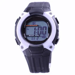 CREPHA FDM7862-WT Radio Solar Watch Black and White Eco-Friendly Design Stylish Timepiece Water Resistant - Image 3