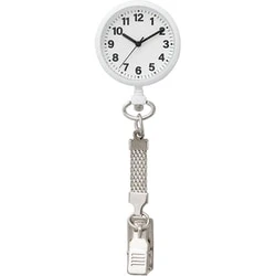 CREPHA NB-AL379-WT Nurse Watch with Japanese Movement Keychain Design Lightweight and Durable Easy-to-Read Dial - Image 3