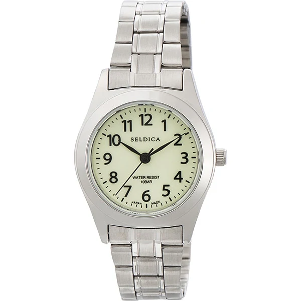 CREPHA SD-AL332-LUS 10 ATM Water Resistant Luminous Hands Durable Design Stylish Men's Watch