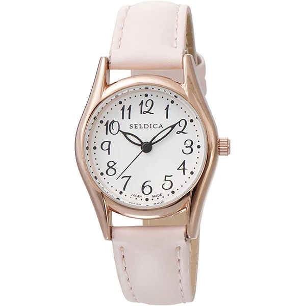 CREPHA SD-AL336-PKP 10 ATM Water Resistant Stylish Design Durable Stainless Steel Band