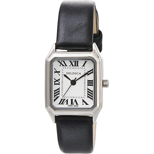 CREPHA SD-AL367-BLS Elegant Japanese Design Water Resistant Stainless Steel Automatic Movement 24-Month Warranty