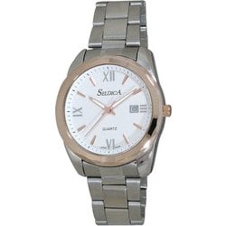 CREPHA SD-AM049-SVT Elegant Design Water Resistant Japanese Movement Durable Stainless Steel Band - Image 3