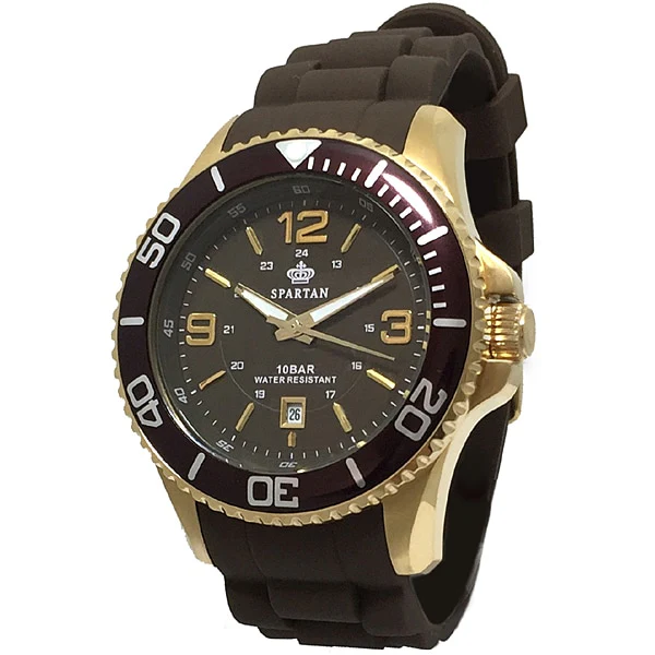 CREPHA SR-AM071-GD Elegant Analog Watch with Water Resistance Stylish Gold Finish Durable Stainless Steel Band