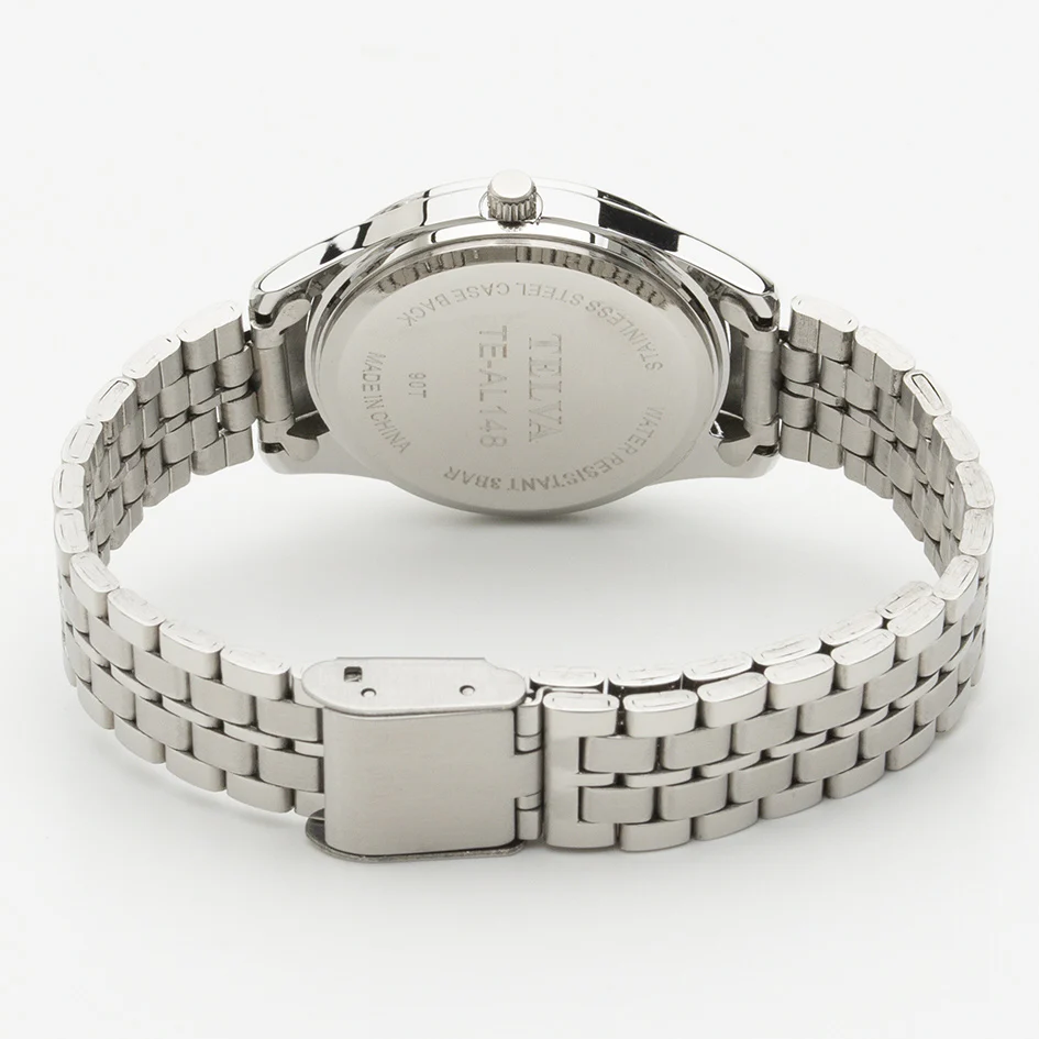 CREPHA TE-AL148-WTS Elegant Women's Watch - Metal Band - Battery Powered - Stylish Design - Image 2