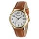 CREPHA TE-AM243-WTG Elegant Design Water Resistant Quartz Movement Durable Stainless Steel Strap - Image 2
