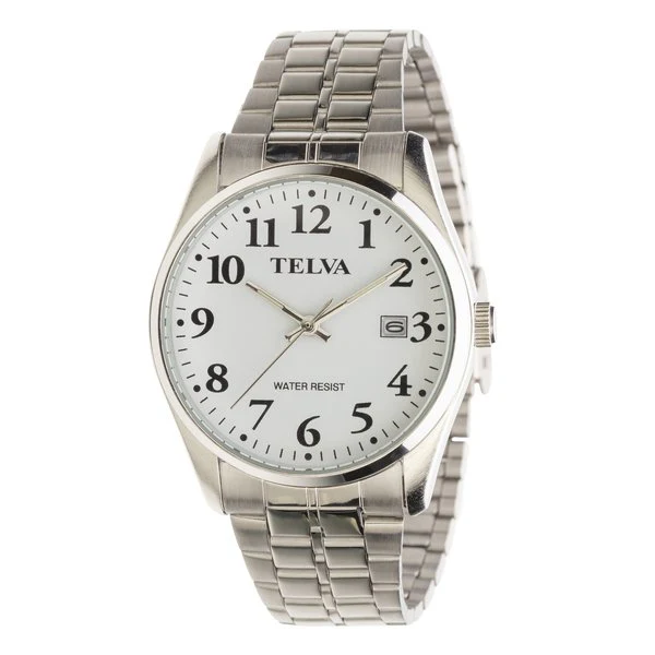CREPHA TE-AM245-WTS Stylish Design Water Resistant Quartz Movement Durable Stainless Steel Band