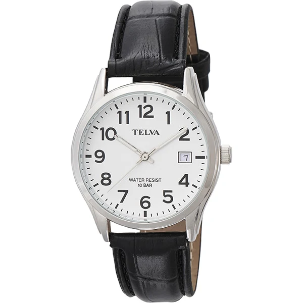 CREPHA TE-AM343-WTS 10 ATM Water Resistant Date Display Stylish Design Durable Stainless Steel