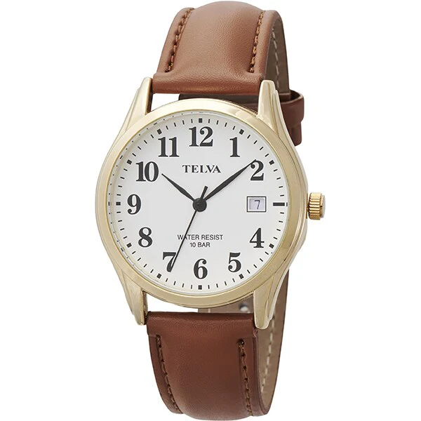 CREPHA TE-AM344-WTG Waterproof 10ATM Date Display Stylish Design Durable Stainless Steel