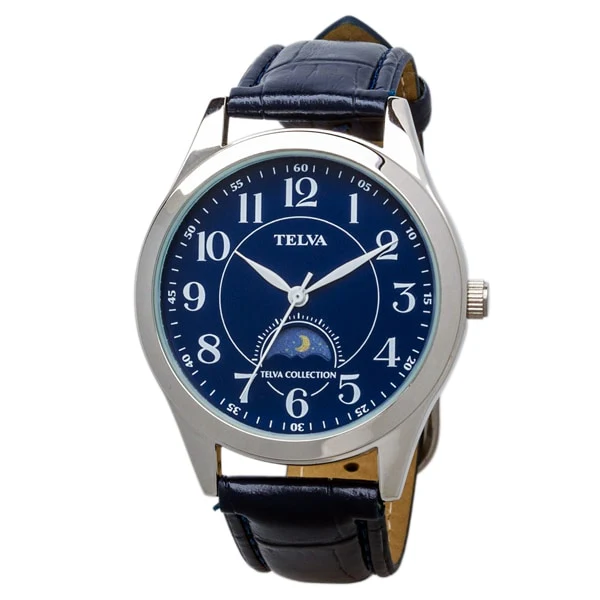CREPHA TE-AM409-BLS Stylish Design Water Resistant Quartz Movement Durable Stainless Steel Band
