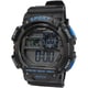 CREPHA TE-D282-BL Digital Watch with Durable Rubber Band Water Resistant LED Display Lightweight Design - Image 2