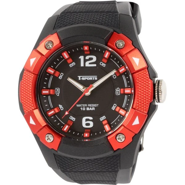 CREPHA TS-A101-RD Stylish Design Water Resistant Quartz Movement Adjustable Strap Elegant Finish