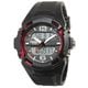 CREPHA TS-AD251-RD Stylish Design Water Resistant Quartz Movement Durable Leather Strap - Image 2
