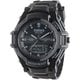 CREPHA TS-AD253-BK Elegant Design Water Resistant Quartz Movement Stylish Black Dial