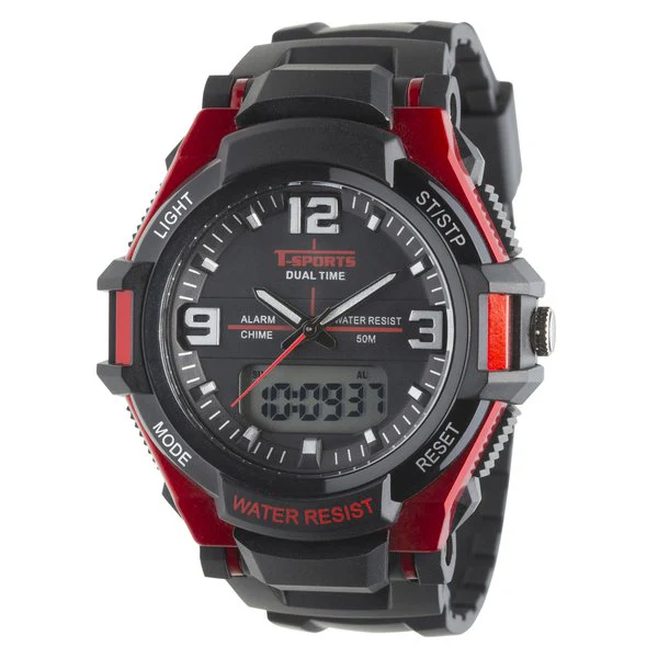CREPHA TS-AD253-RD Stylish Design Water Resistant Quartz Movement Durable Stainless Steel Band