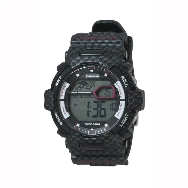 CREPHA TS-D031-BKB Stylish Analog Design Water Resistant Durable Stainless Steel Elegant Black Dial