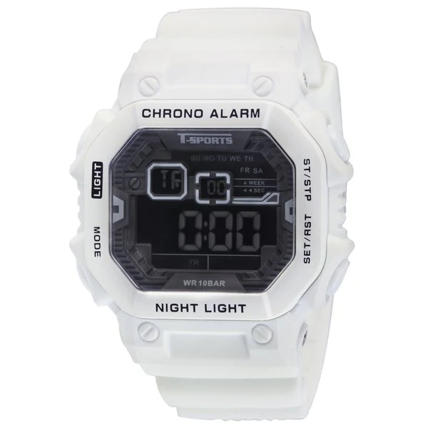 CREPHA TS-D211-WT Elegant Design Water Resistant Quartz Movement Adjustable Strap Stylish Timepiece