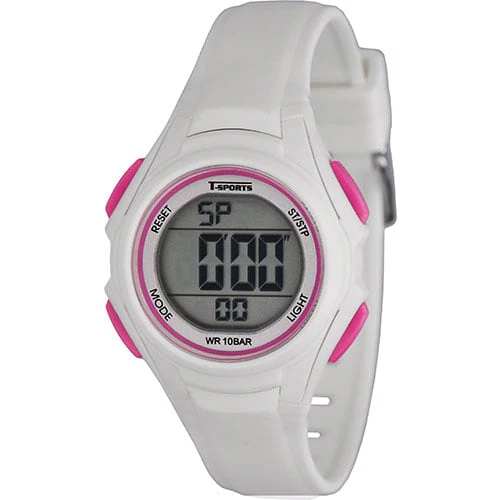 CREPHA TS-D318-WT Stylish Design Water Resistant Quartz Movement Durable Stainless Steel Band Elegant White Dial