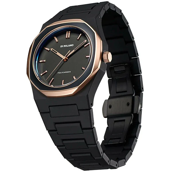 D1 Milano D1 Stylish Design Stainless Steel Case Water Resistant Swiss Movement - Image 3