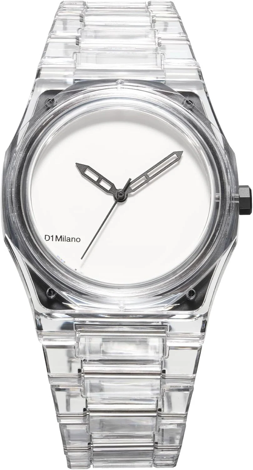 D1 Milano NYBJ01 Stylish Stainless Steel Case Elegant Leather Strap Japanese Movement Water Resistant - Image 2