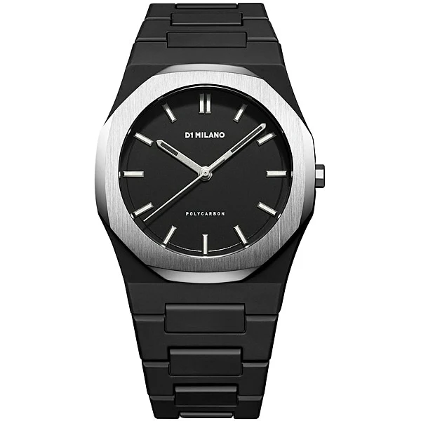 D1 Milano PCBJ14 Polycarbonate Case Quartz Movement Three-Hand Design Water Resistant 2-Year Warranty - Image 3