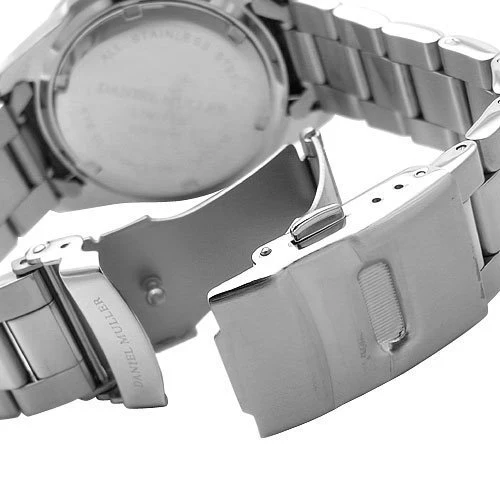 DANIEL MULLER DM-2018BK Stainless Steel Diver's Watch - Image 7