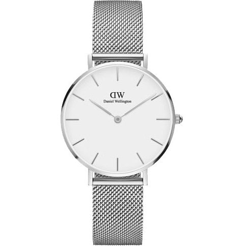 Daniel Wellington DW00100164 Elegant Petite Sterling Silver 32mm White Minimalist Design 2-Year Warranty - Image 2