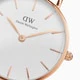 Daniel Wellington DW00100219 Petite Melrose Rose Gold 28mm White Elegant Design Water Resistant 2-Year Warranty - Image 2