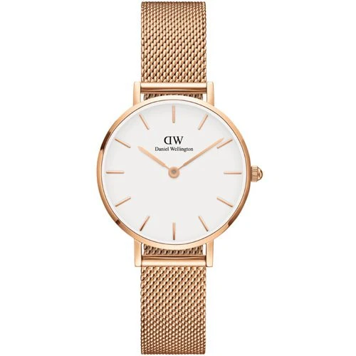 Daniel Wellington DW00100219 Petite Melrose Rose Gold 28mm White Elegant Design Water Resistant 2-Year Warranty - Image 3